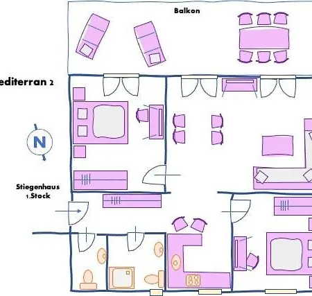 빌라 Vinodolsun Mediterran